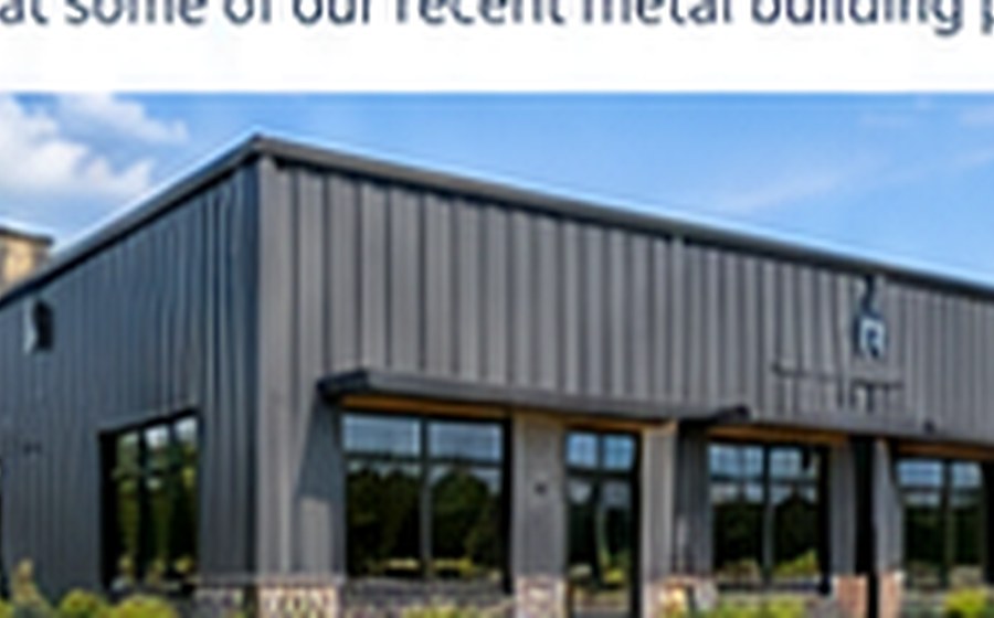 Commercial metal building design inspiration